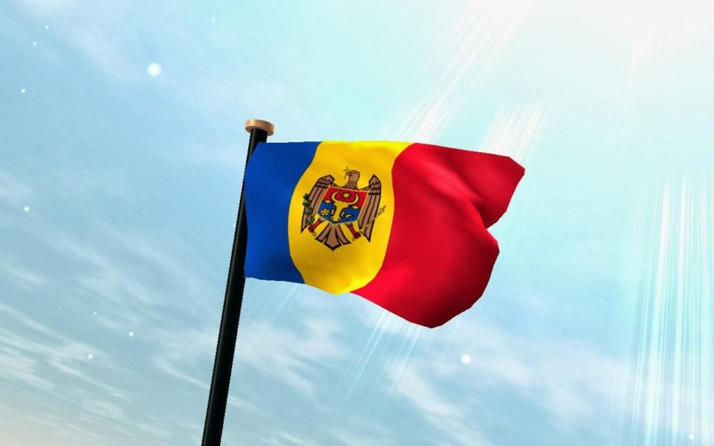 Graafix! Flag of Moldova Republic Of