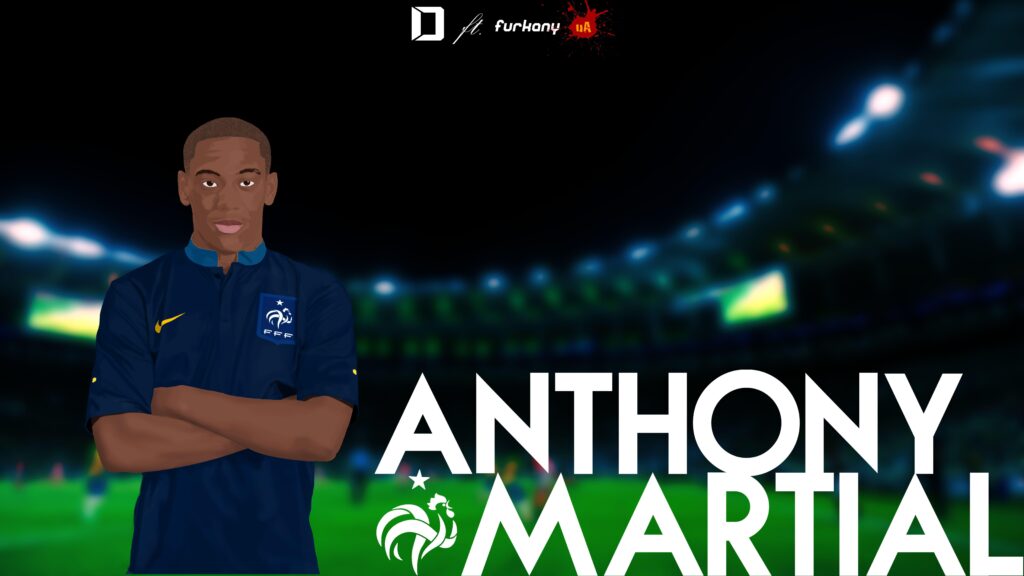 Anthony Martial VectorWork! by furkanyuA