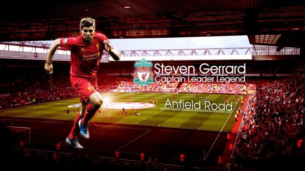 Steven Gerrard Captain Liverpool 2K Wallpapers