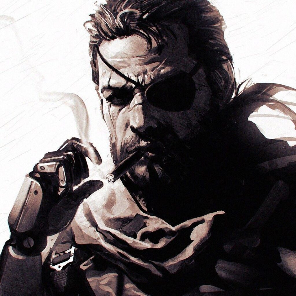Venom Snake, Metal Gear Solid V The Phantom Pain, Ilya Kuvshinov