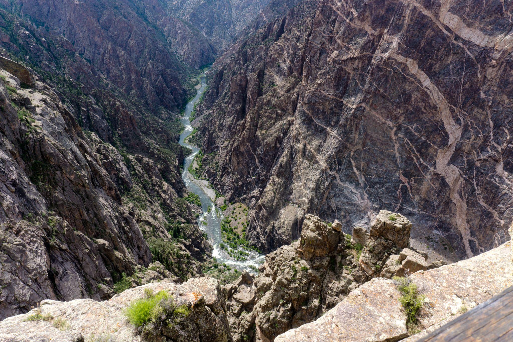 The Black Canyon of the Gunnison Is Really More of a Dark Russet