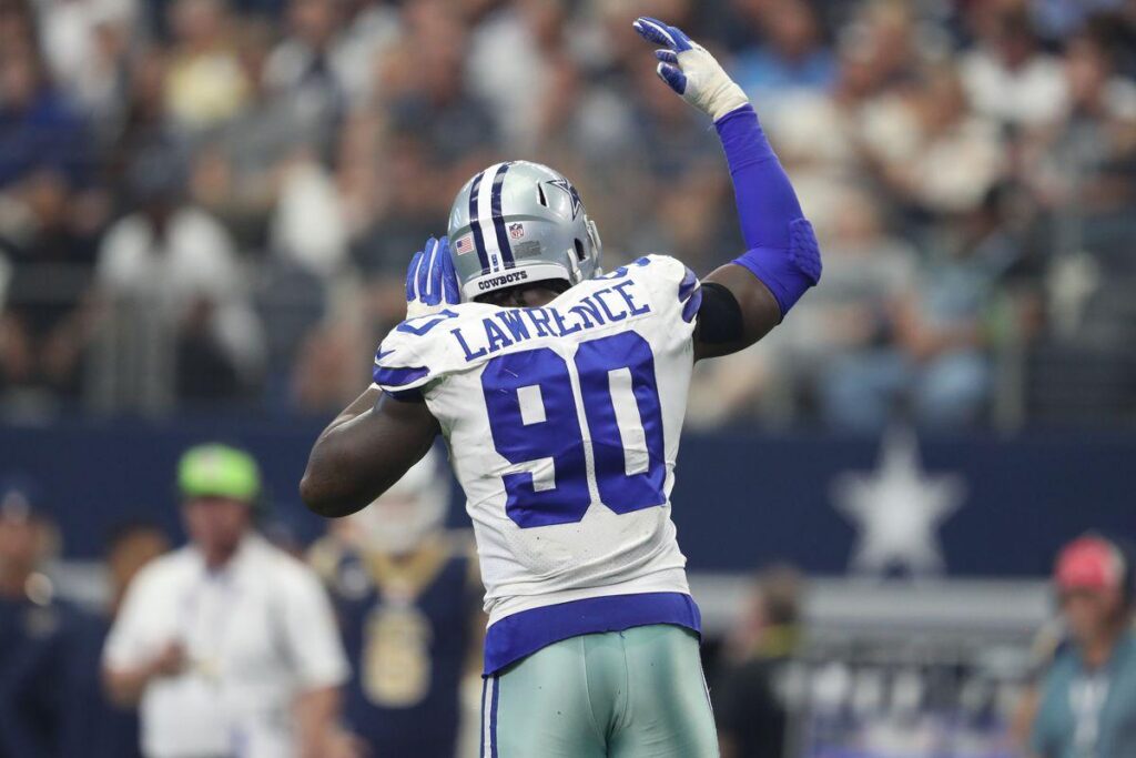 WATCH Demarcus Lawrence strip