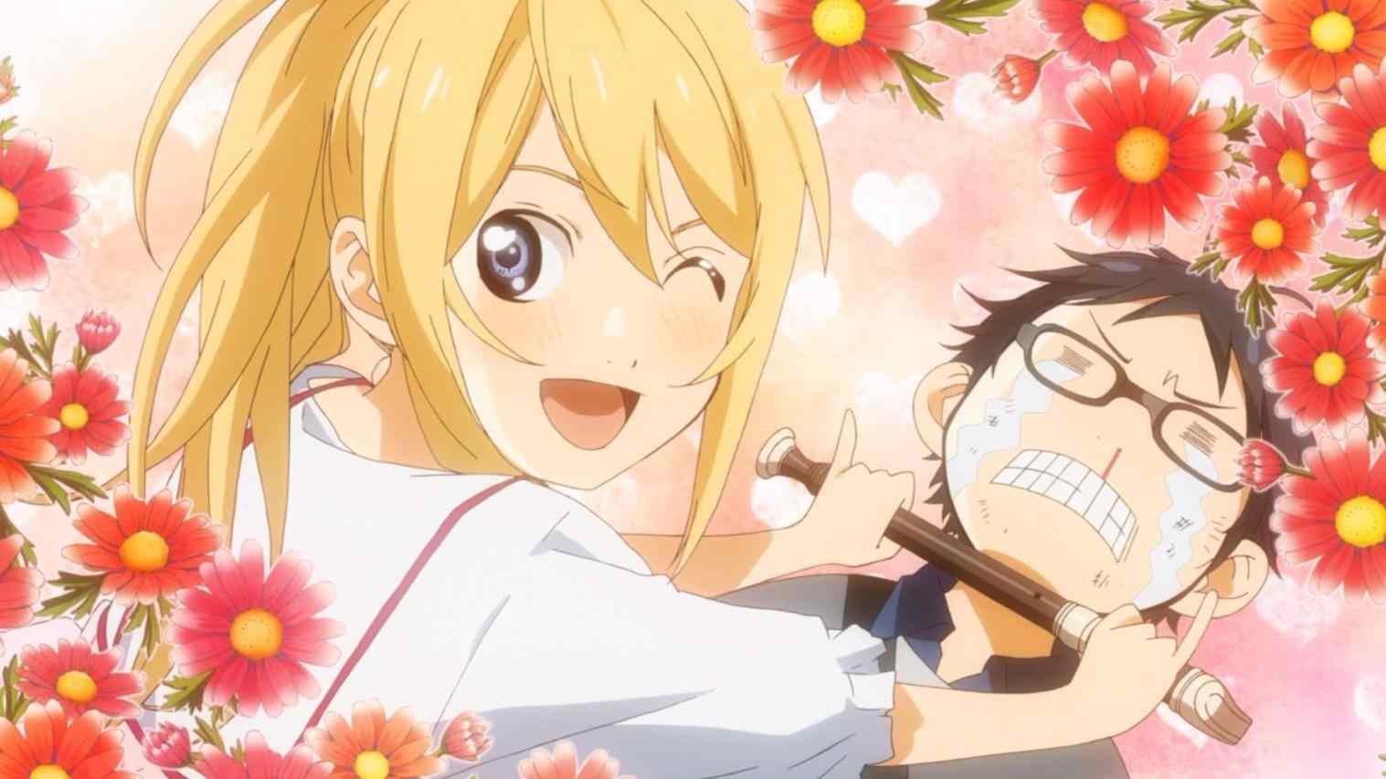 Wallpapers anime your lie in april funny kaori miyazono wallpapers i