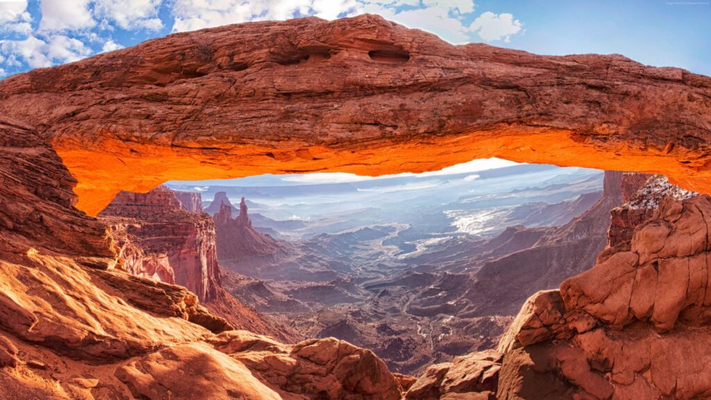 Wallpapers Mesa Arch, k, k wallpaper, canyon lands, Utah, USA