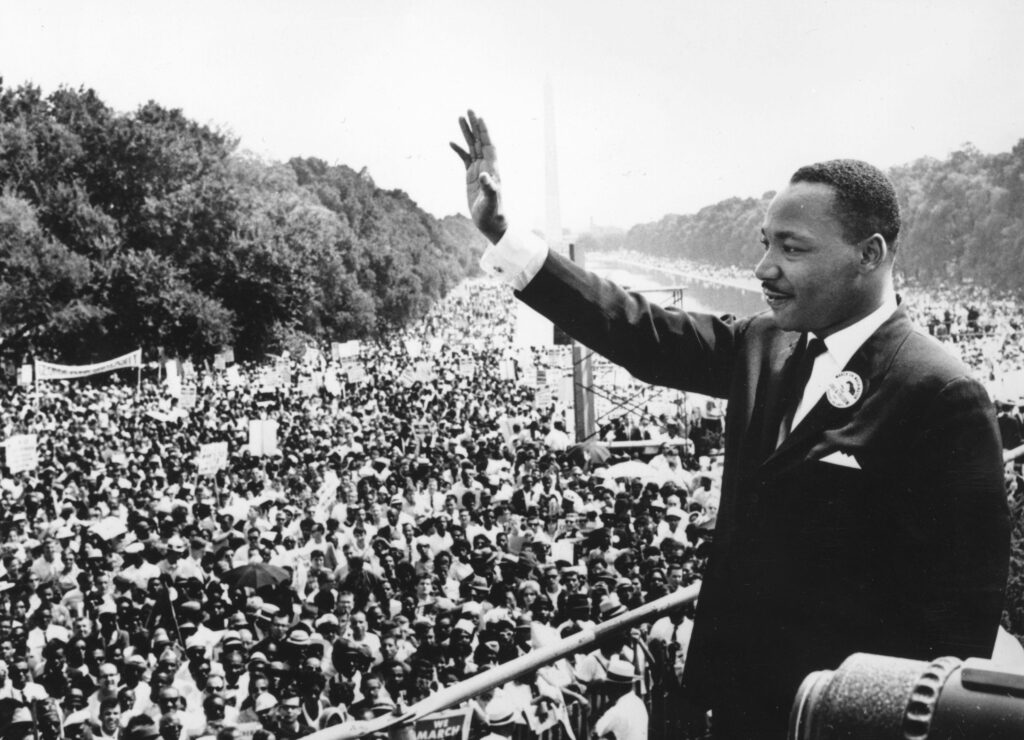 When Martin Luther King was accused of inciting violence
