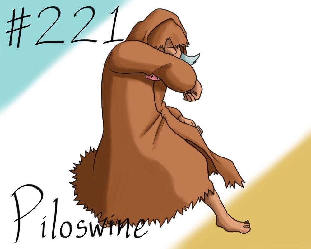 Pokemon Gijinka Project Piloswine by JinchuurikiHunter