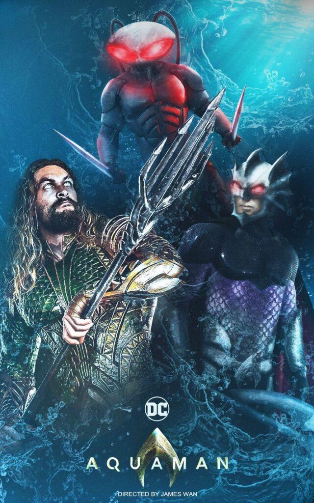 Aquaman Movie Poster by DigestingBat