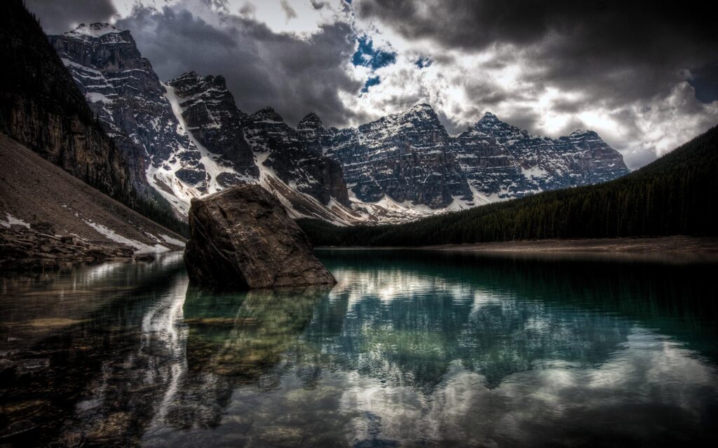 Moraine Lake Canada Landscape Wallpapers – Travel 2K Wallpapers