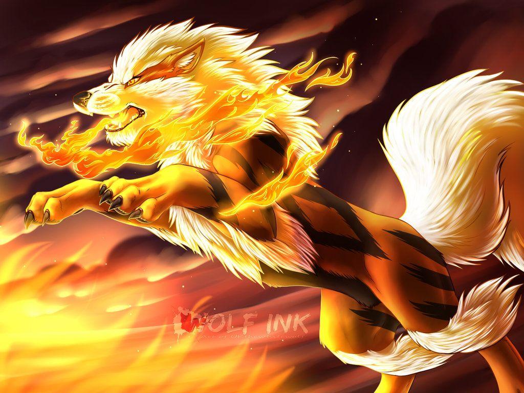 Arcanine video by UKthewhitewolf