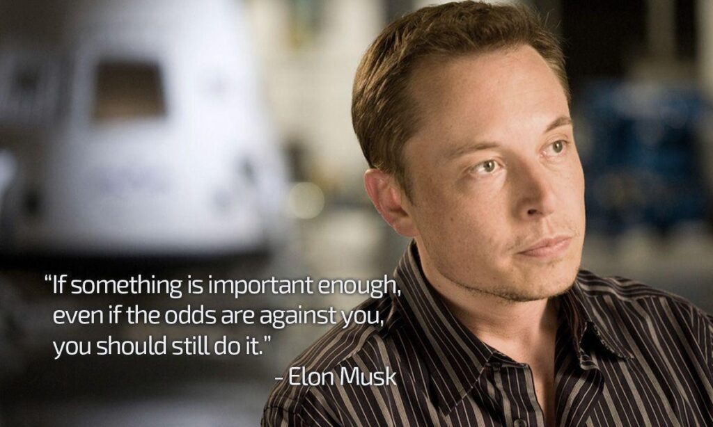 Elon Musk wallpapers I made for myself to remember his leadership