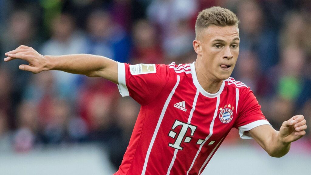 Bayern Munich’s Joshua Kimmich the