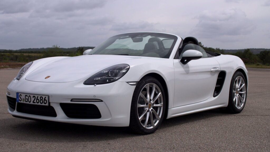 Porsche Boxster White