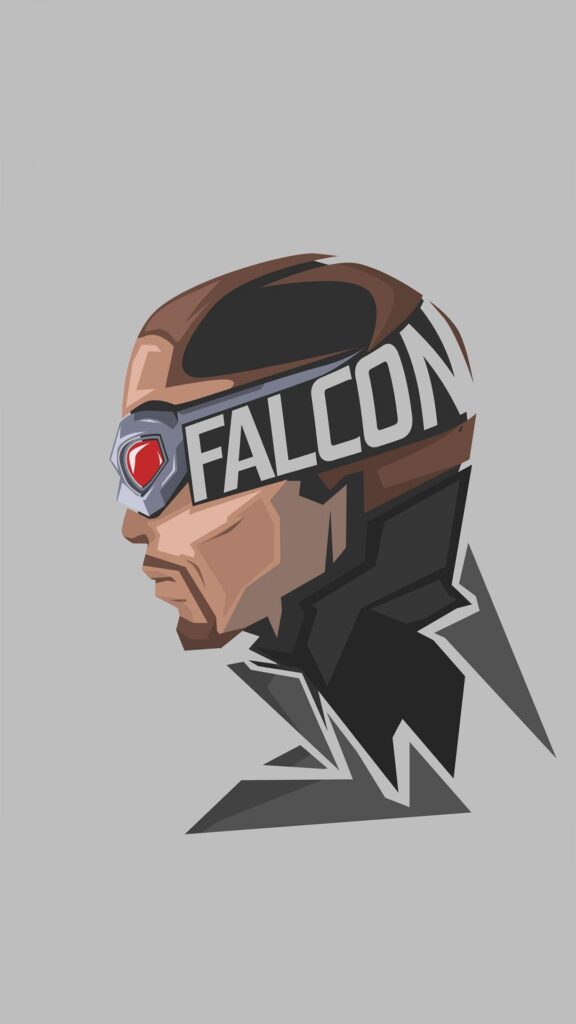 Falcon Marvel Superhero Minimal K K Wallpapers