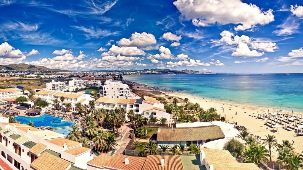 Ibiza, Spain Sandy Beach 2K Desk 4K Wallpapers Wallpapers