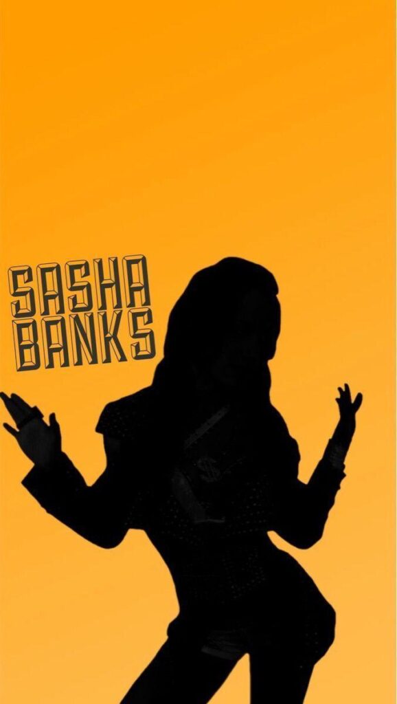 Sasha Banks iPhone wallpaper SquaredCircle