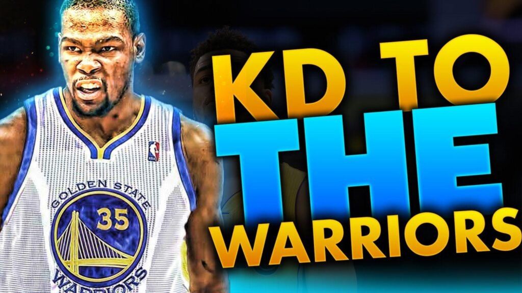 NBAK Kevin Durant Goes To The Golden State Warriors!!!
