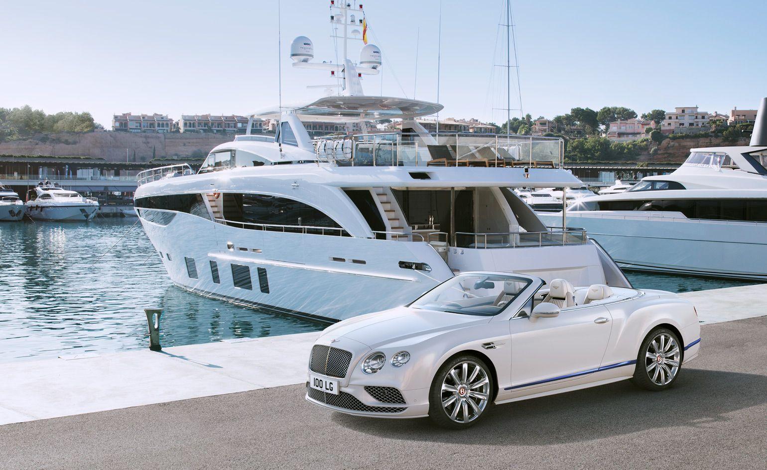 Princess Yachts and Bentley Motors navigate land and sea