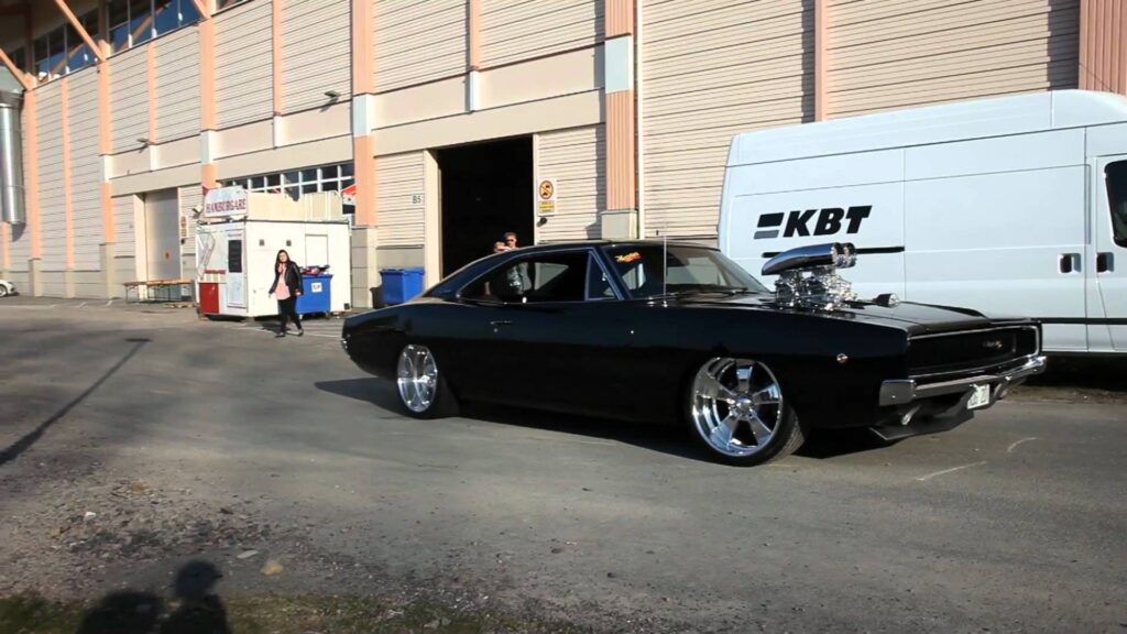 Victory burnout Supercharged Dodge Charger