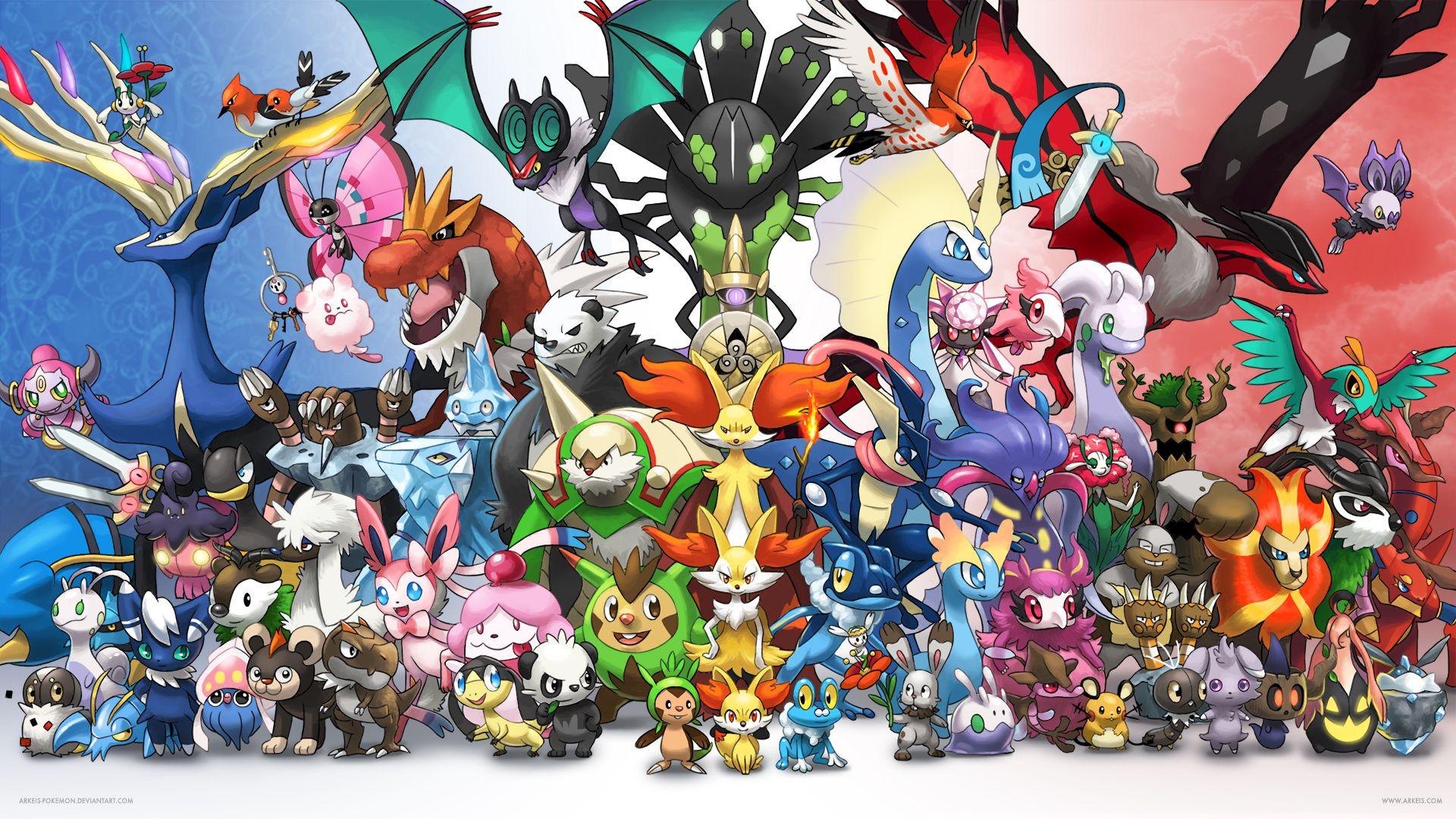 Pokémon Wallpaper pokemon x and y