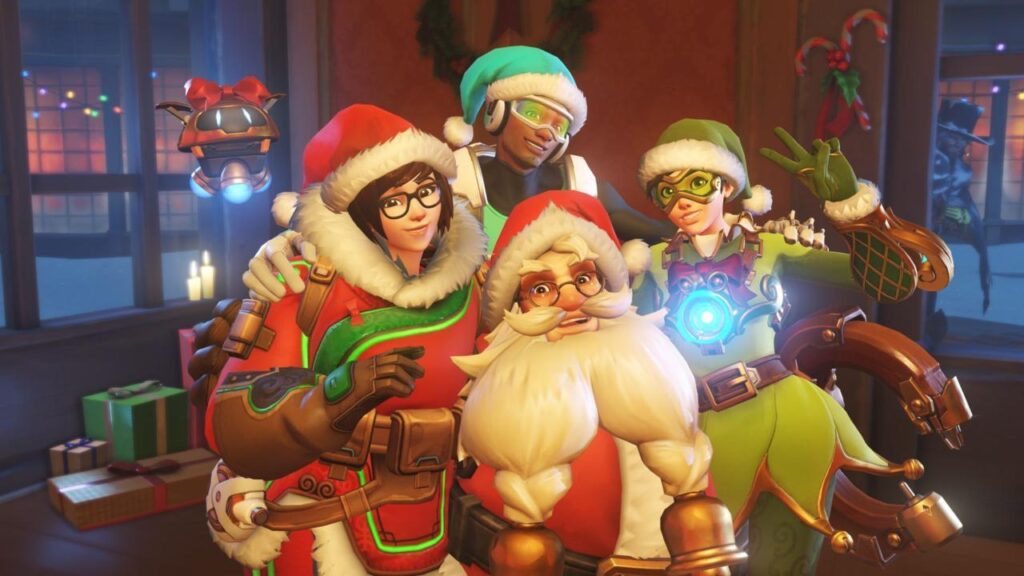 Overwatch All the Christmas Skins