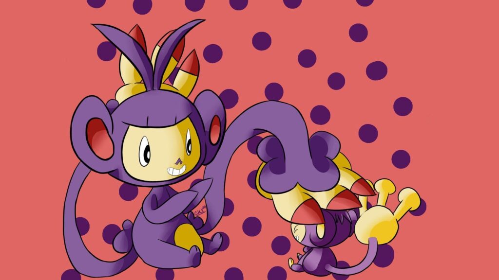 Full size aipom Wallpaper,