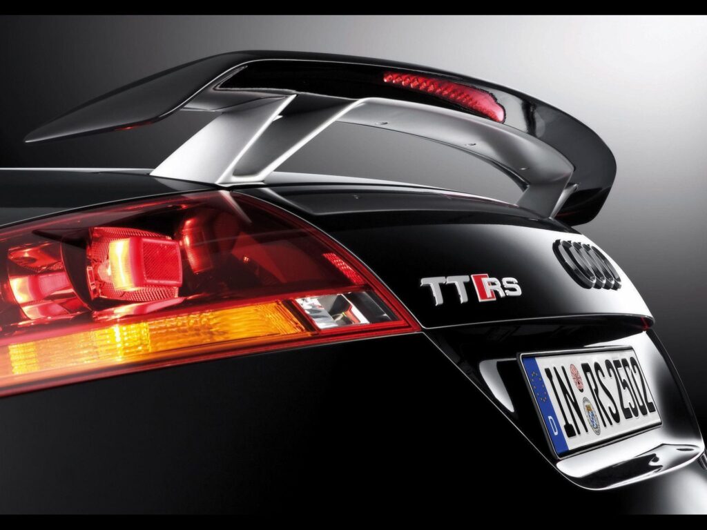 Audi TT RS Roadster Rear Spoiler × Wallpapers audi tt