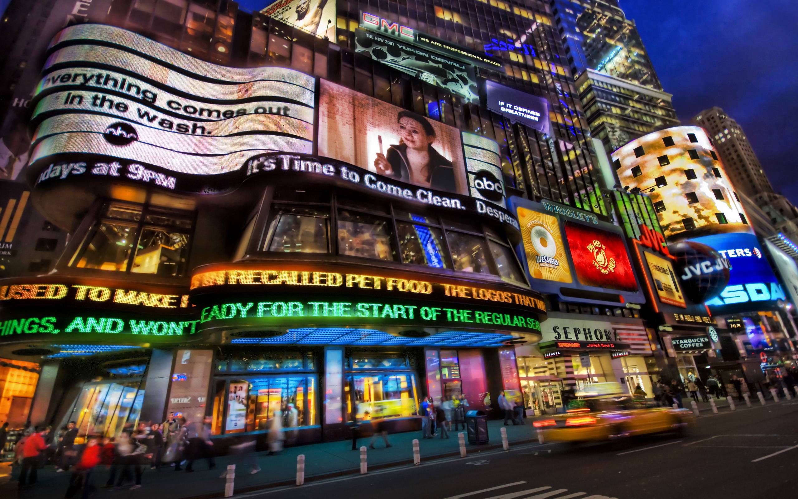 Pix For – Times Square Wallpapers At Night