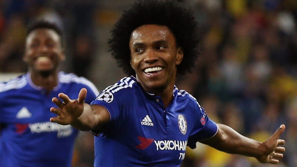 Chelsea Player Willian Happy Wallpapers Players, Teams, Leagues