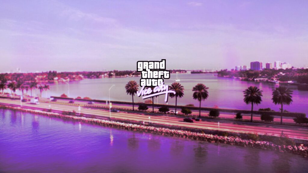 GTA Vice City Wallpapers I made for my friend
