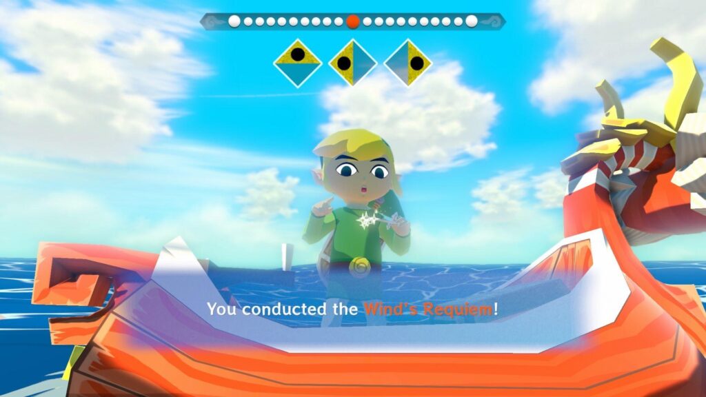 The Legend of Zelda The Wind Waker 2K screenshots show gameplay