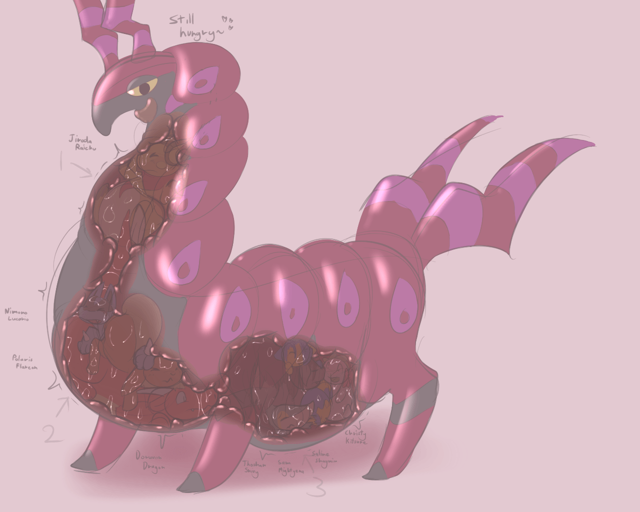 Scolipede is still hungry