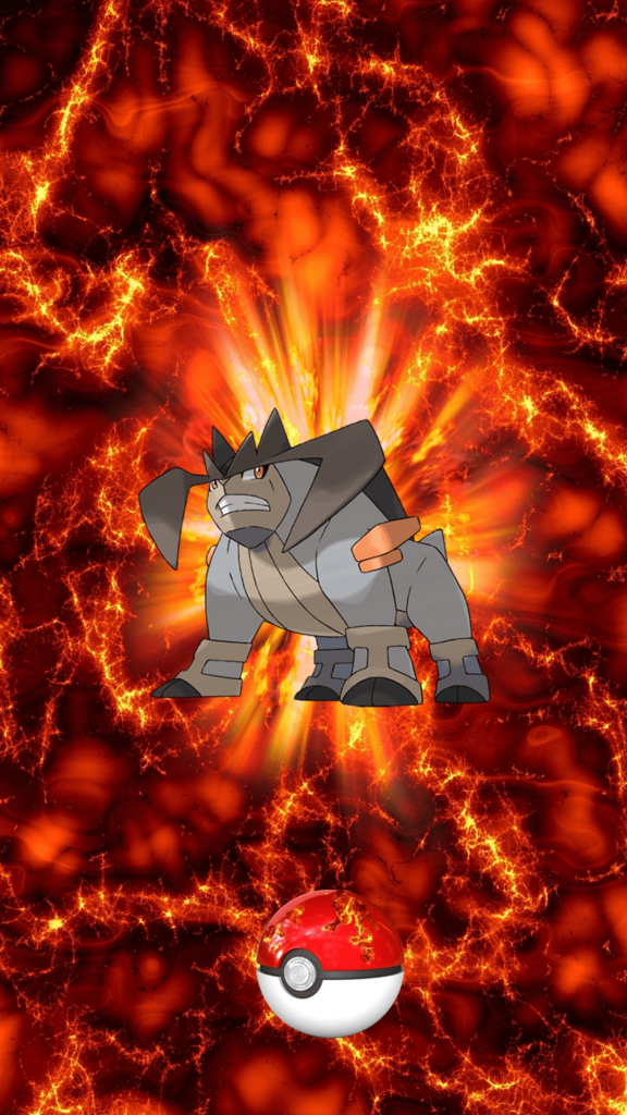 Fire Pokeball Terrakion Terrakion