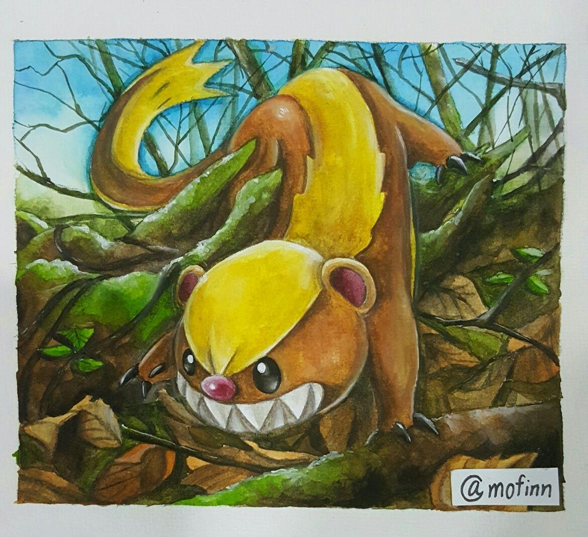 A Yungoos Painting