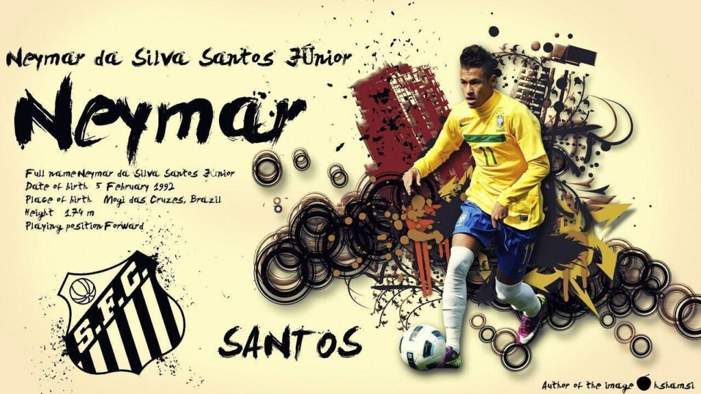 Neymar Santos FC Exclusive 2K Wallpapers