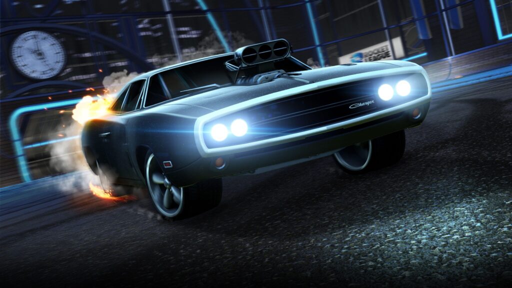 Wallpapers Dodge Charger, Fast & Furious, Rocket League, K, Games