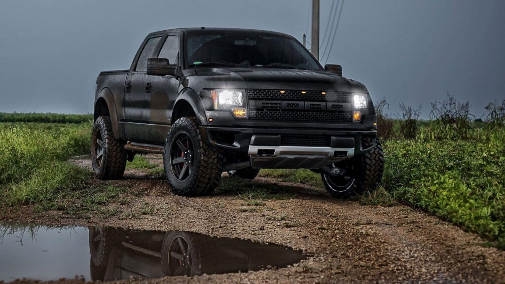 Black Ford Raptor Widescreen Wallpapers