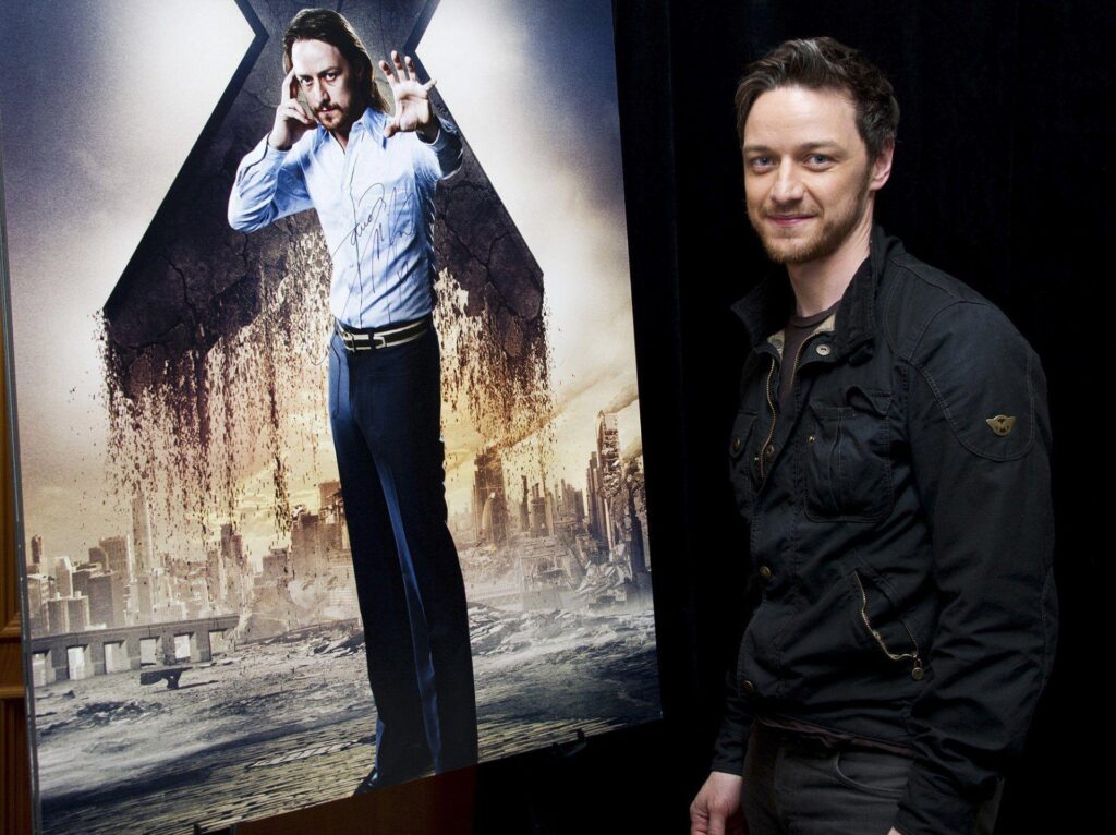 James mcavoy press conference x