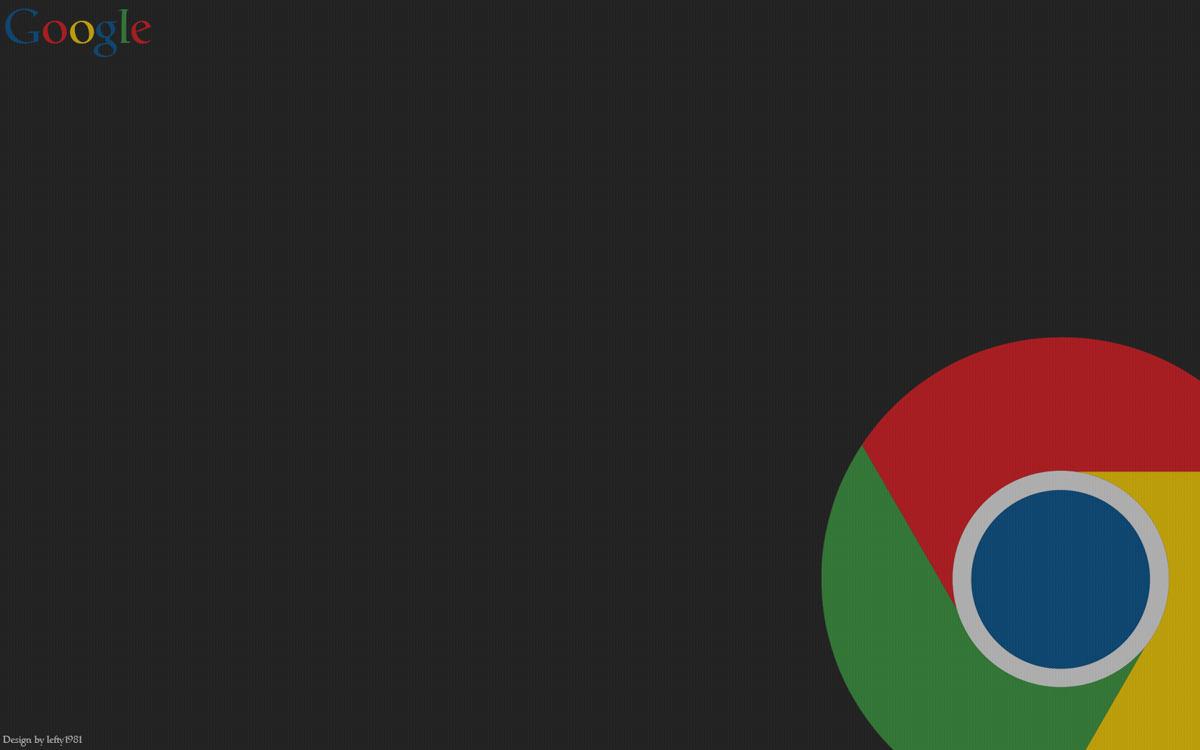 Chrome Dark Wallpapers by lefty by lfty
