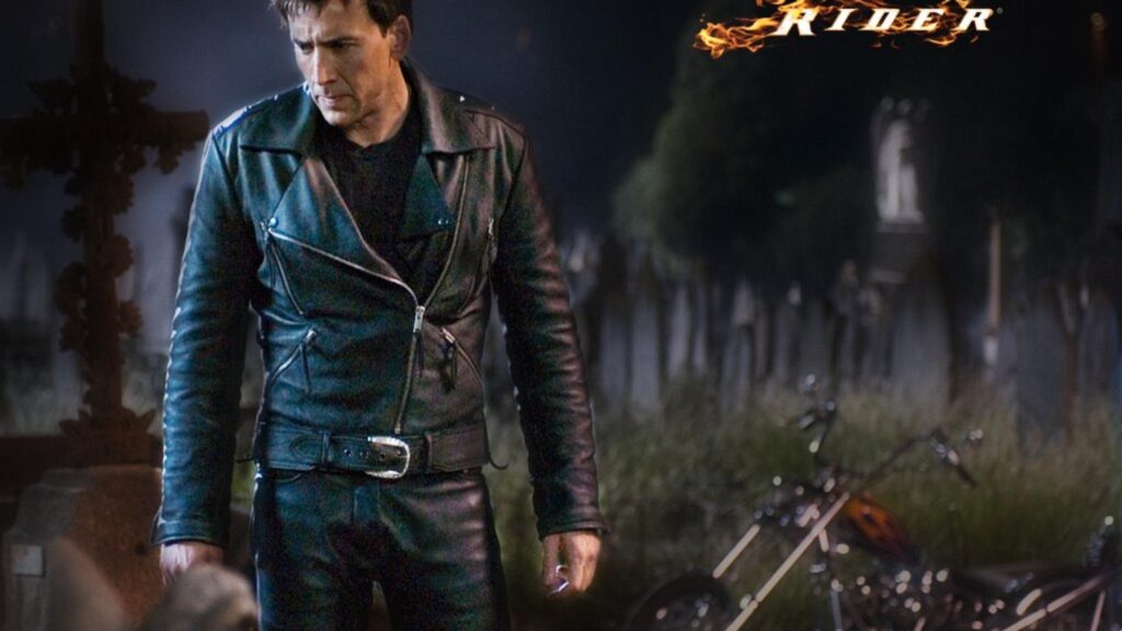 Nicolas cage in ghost rider 2K wallpapers