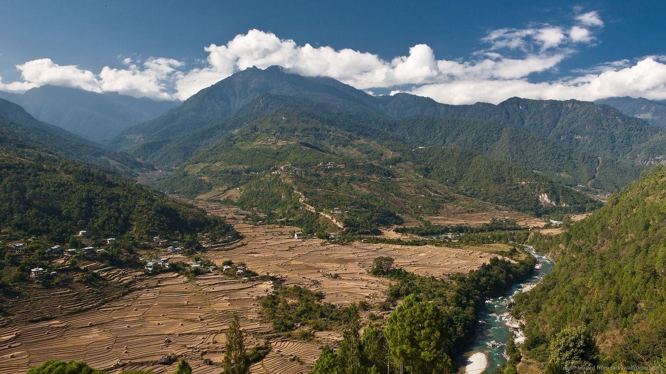 Download Butan Landscape Wallpapers