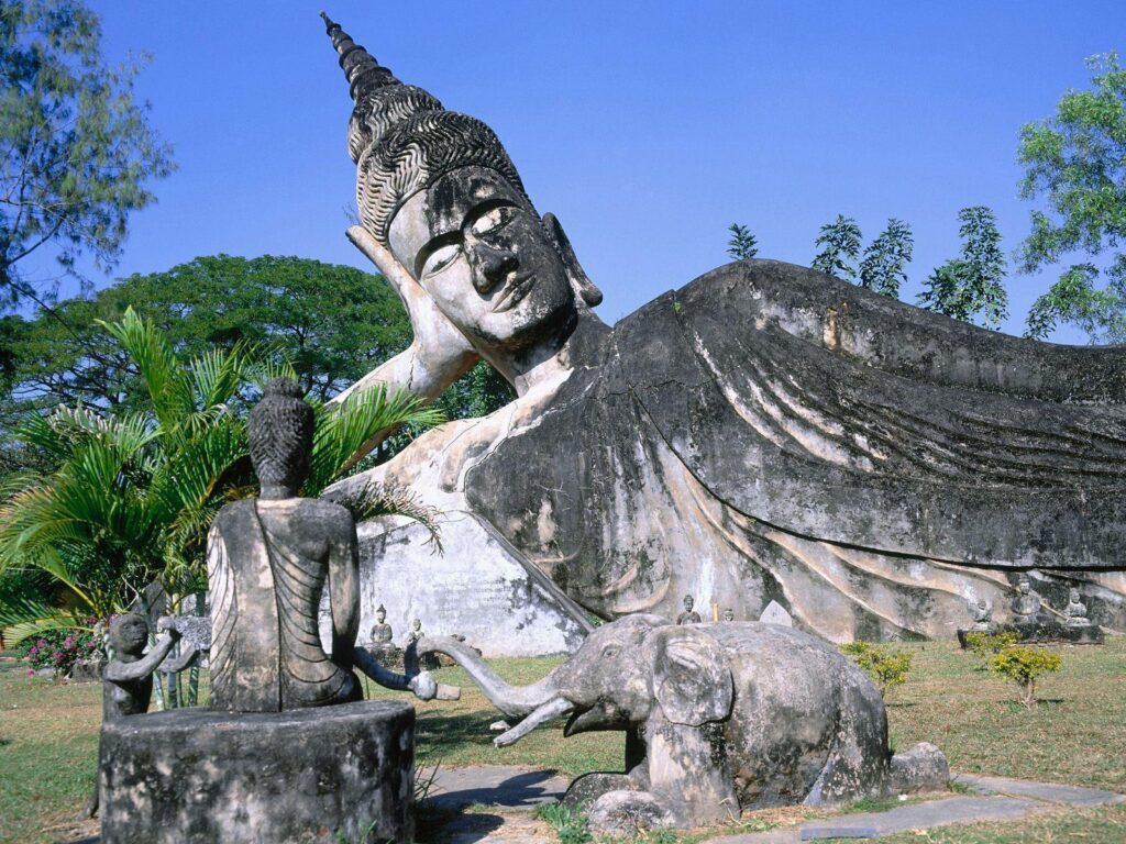 Buddha Park | Vientiane | Laos wallpapers and Wallpaper