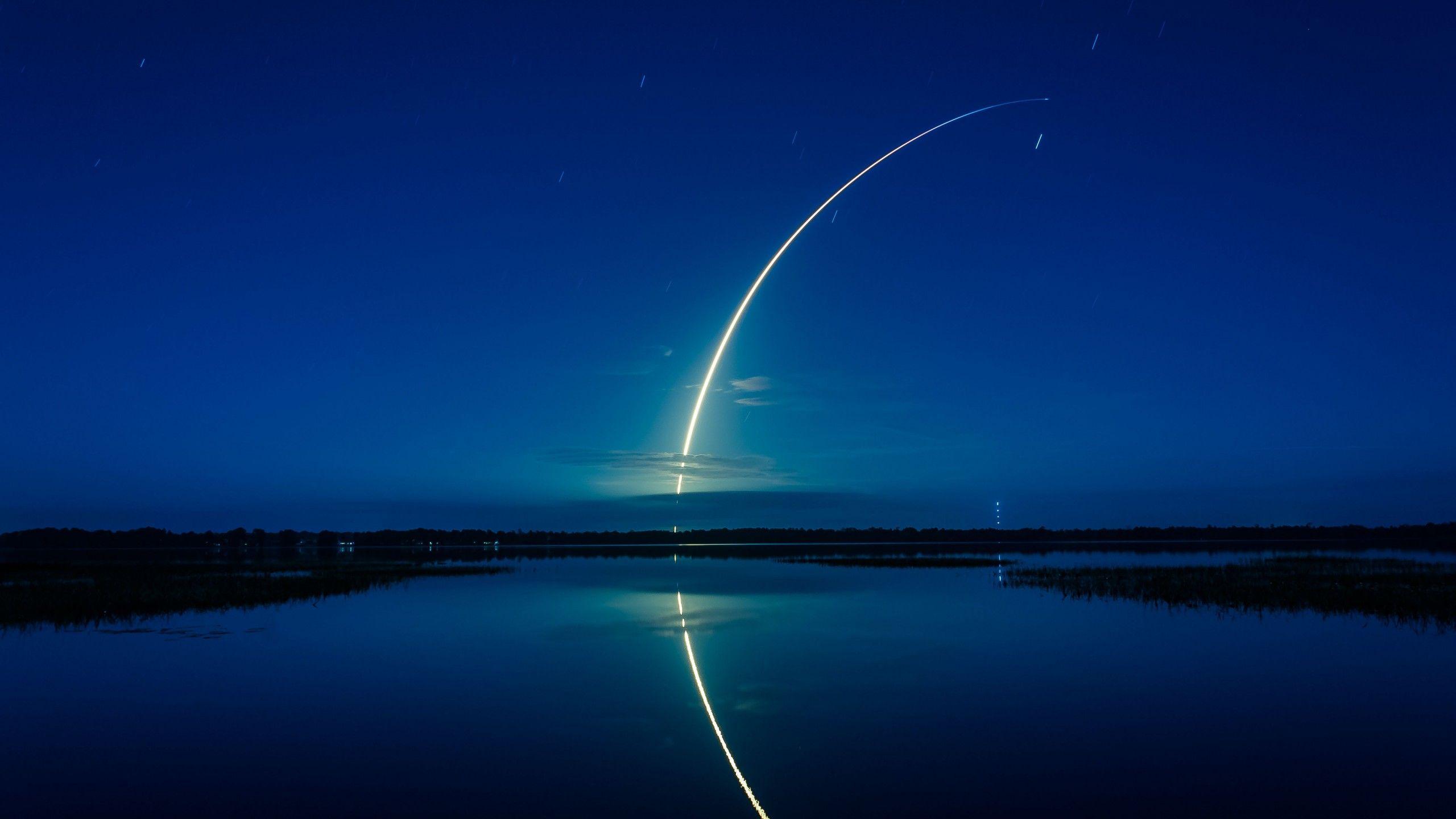 Wallpapers Falcon rocket, SpaceX, Cape Canaveral, K, Space,