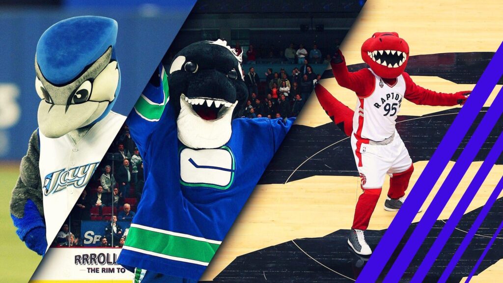 From The Raptor to Mick E Moose Canadian team mascots ranked