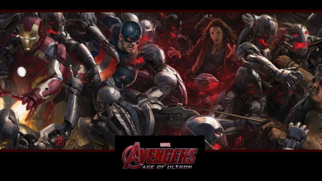 Avengers Age of Ultron Desk 4K & iPhone Wallpapers HD