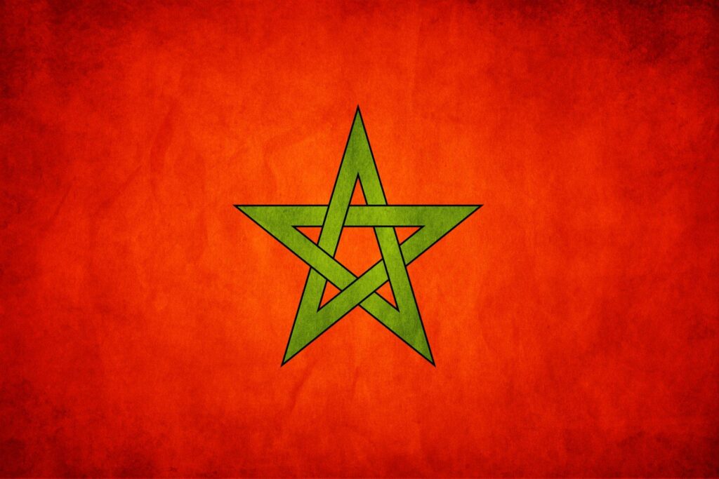Flag Of Morocco 2K Wallpapers