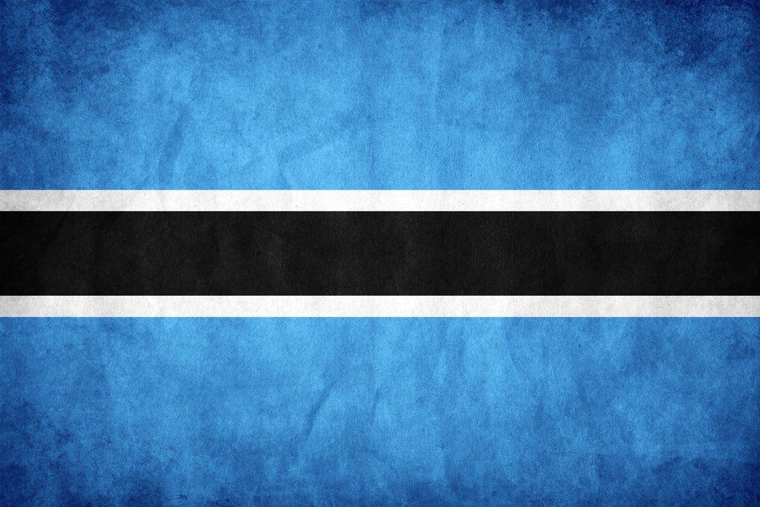 The flag of Botswana is a flag consisting of a light blue field cut