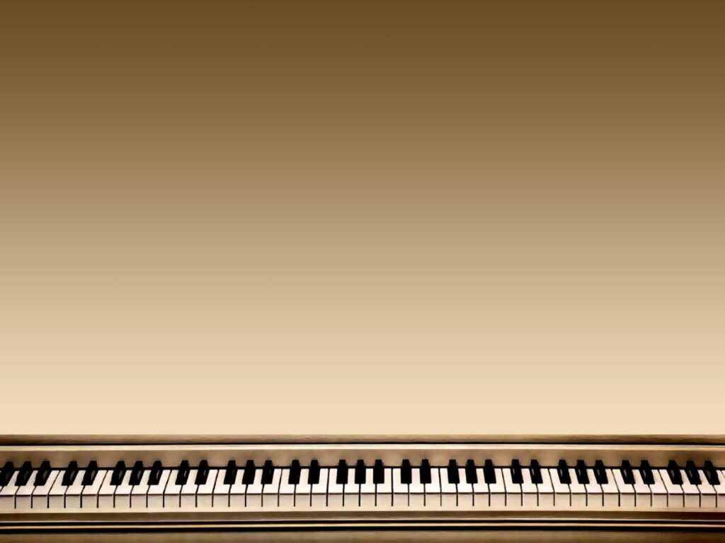 Piano Backgrounds For PowerPoint