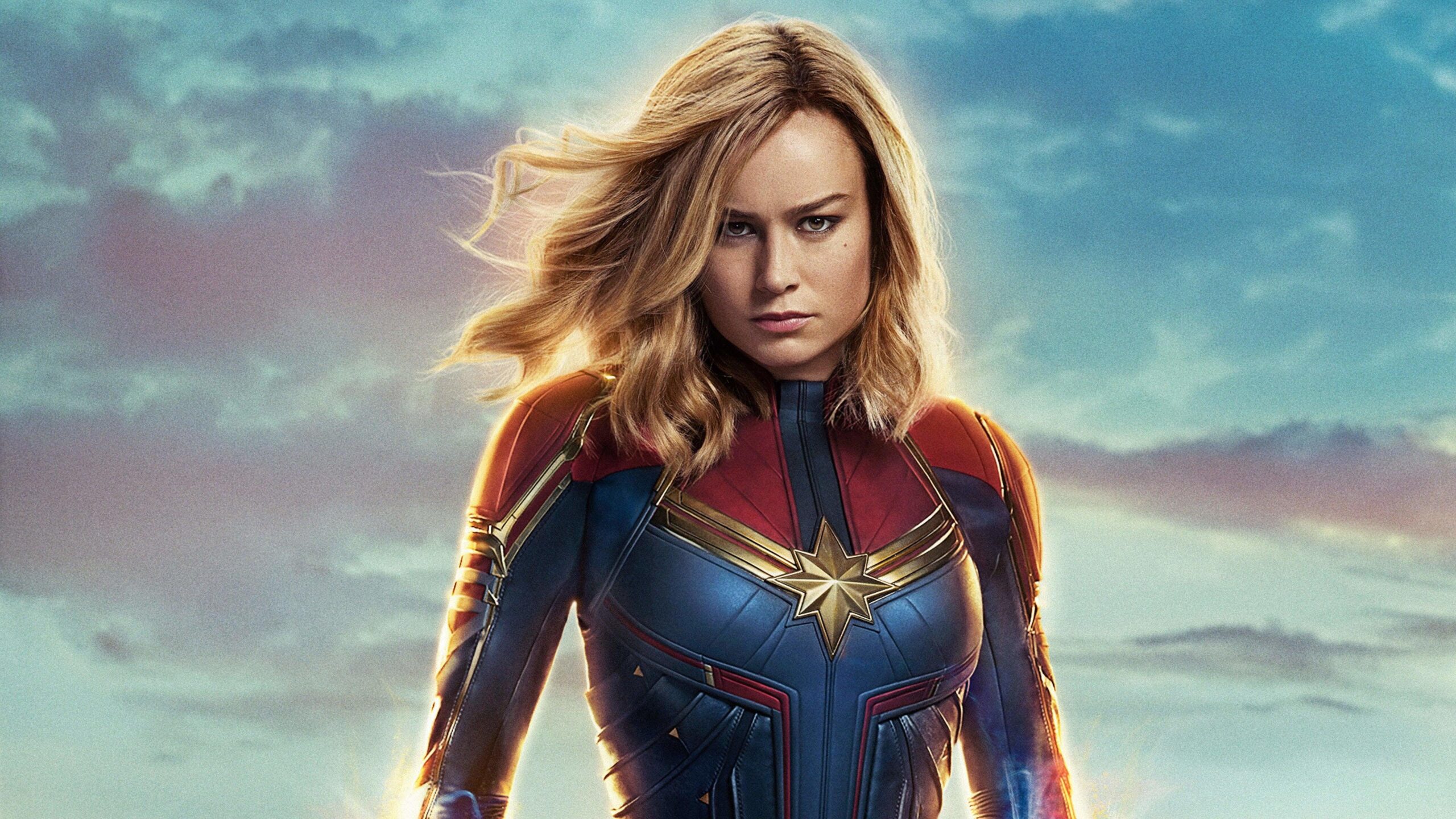 Wallpapers Brie Larson, Captain Marvel  UHD K Picture