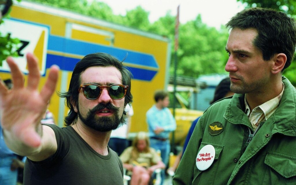Martin Scorsese Robert De Niro Taxi Driver Sunglasses 2K wallpapers