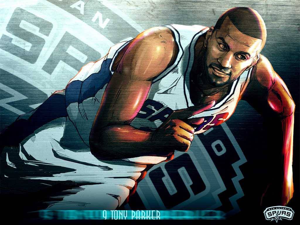 Amazing illustrated Tony Parker Wallpapers